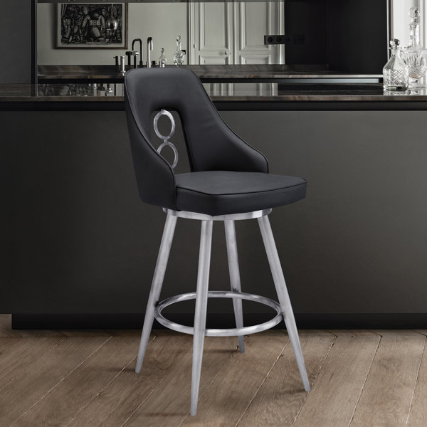 Red Barrel Studio® Annabel Swivel Stool & Reviews Wayfair